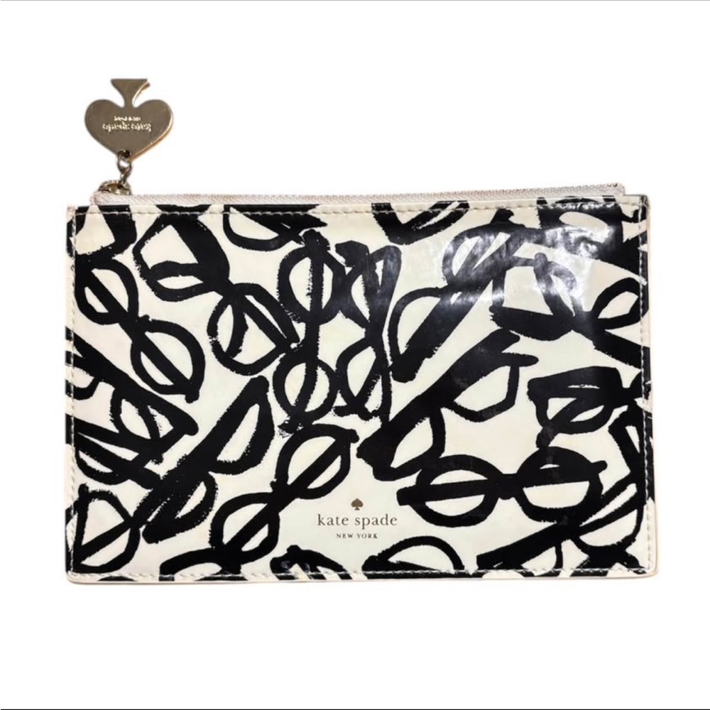 Kate Spade Pouch With Glasses Print - Picture 2 of 6